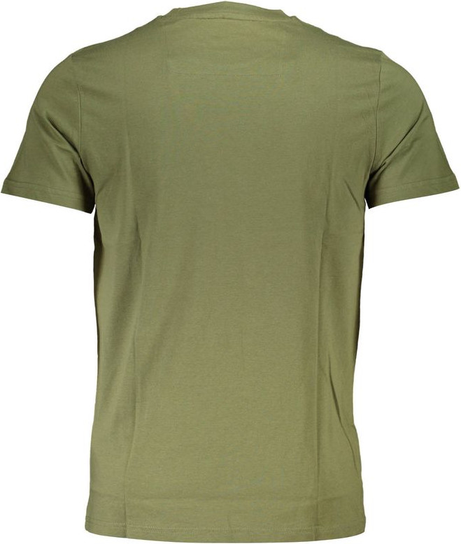 Green Cotton T-Shirt Cavalli Class