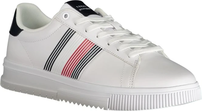 Белые кроссовки Tommy Hilfiger из полиэстера