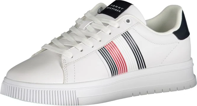 Белые кроссовки Tommy Hilfiger из полиэстера