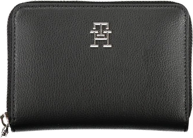 Кошелек Tommy Hilfiger Элегантный Черный Кошелек на Молнии