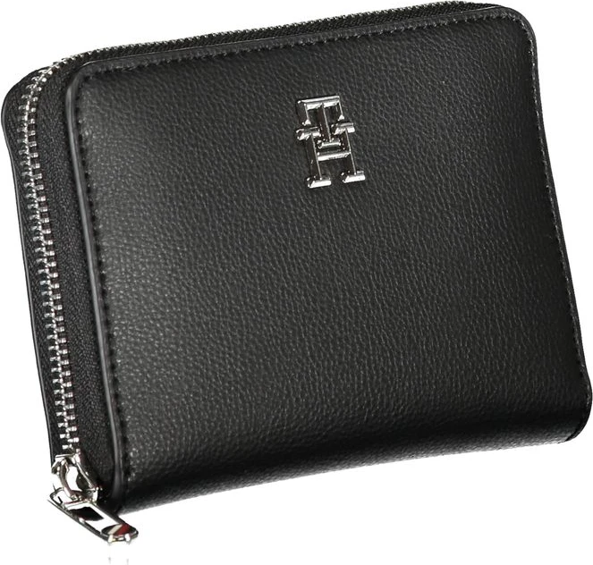 Кошелек Tommy Hilfiger Элегантный Черный Кошелек на Молнии