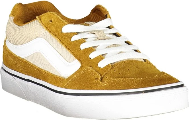 Желтые кроссовки Vans из полиэстера
