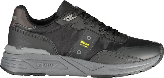 Blauer Черные кроссовки из полиэстера