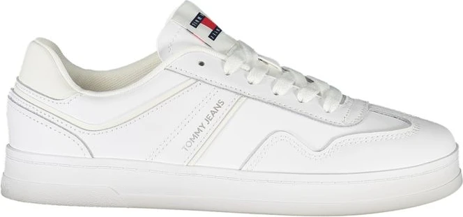 Белые полиэтиленовые женские кроссовки Tommy Hilfiger