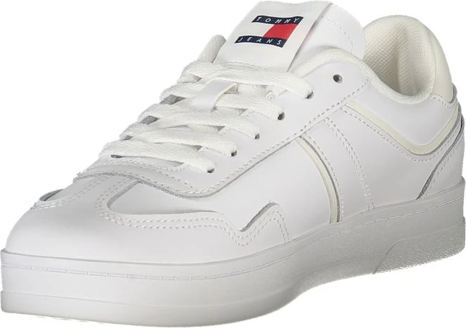 Белые полиэтиленовые женские кроссовки Tommy Hilfiger