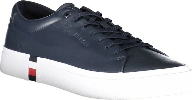 Кроссовки Tommy Hilfiger Синяя Кожа Мужские Кроссовки