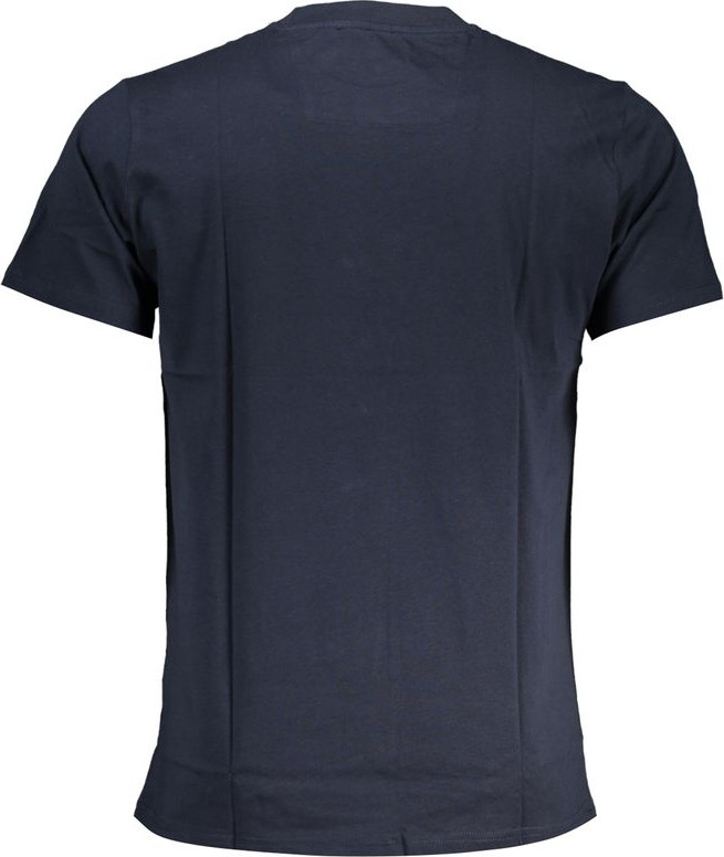 Blue Cotton T-Shirt Cavalli Class