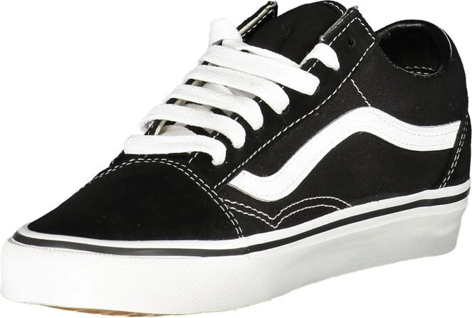 Кроссовки Vans Черная кожа Мужские кроссовки