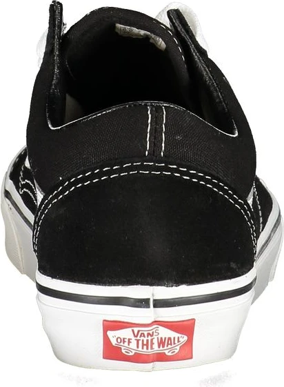 Кроссовки Vans Черная кожа Мужские кроссовки