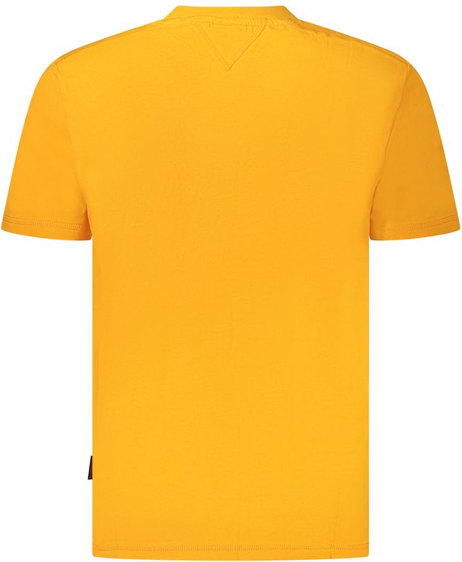 T-Shirt Napapijri Orange Cotton Men