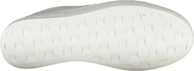 Белые кожаные женские кеды Calvin Klein