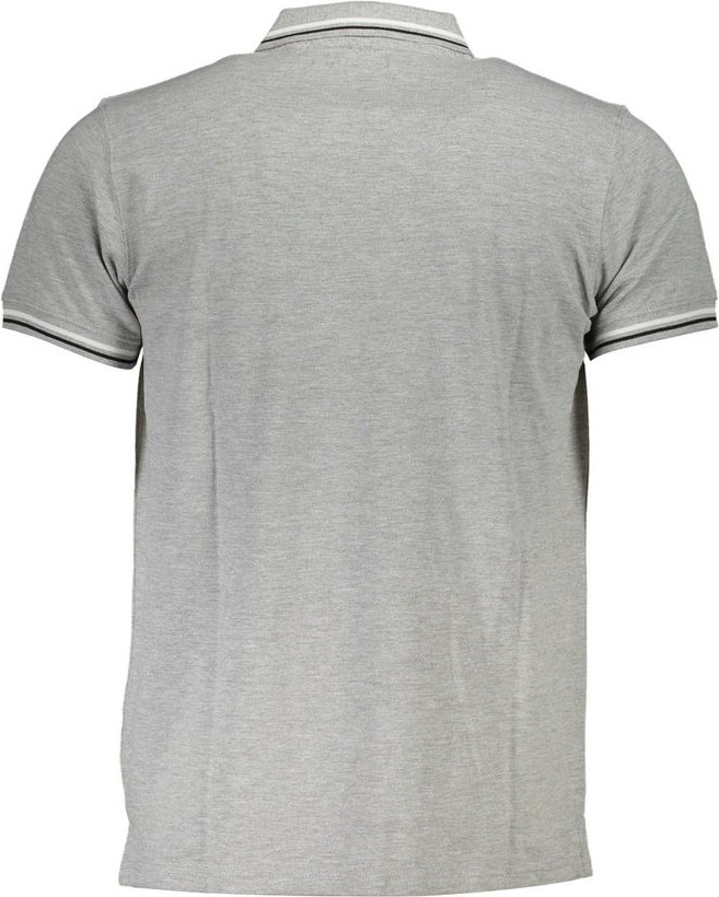 Polo Shirt Brown Cotton Cavalli Class