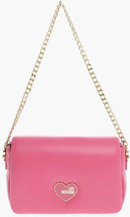 Сумка через плечо Moschino LOVE Сумка через плечо из экокожи с золотистой цепочкой