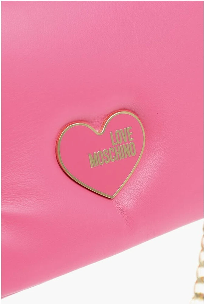 Сумка через плечо Moschino LOVE Сумка через плечо из экокожи с золотистой цепочкой