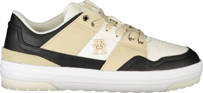 Белые кожаные женские кроссовки Tommy Hilfiger