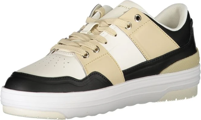 Белые кожаные женские кроссовки Tommy Hilfiger