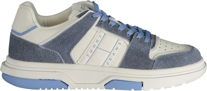 Женские кеды Tommy Hilfiger из светло-голубой кожи