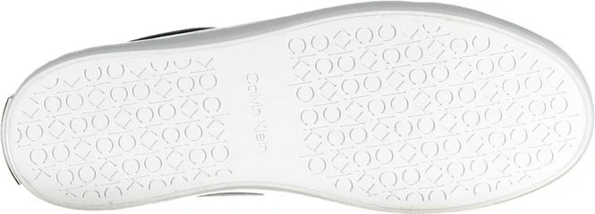 Черные кожаные женские кроссовки Calvin Klein
