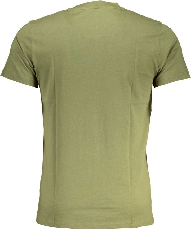 Green Cotton T-Shirt Cavalli Class