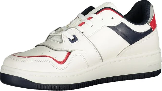 Кроссовки Tommy Hilfiger Белая Кожа Мужские Кроссовки