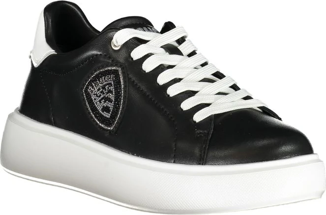 Кроссовки Blauer Черная кожа Женские