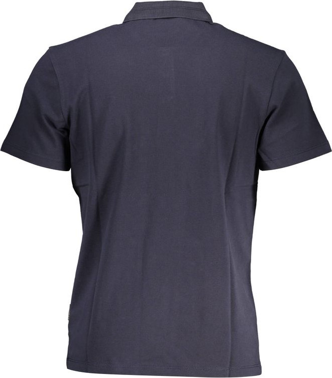 Blue Cotton Polo Shirt Napapijri