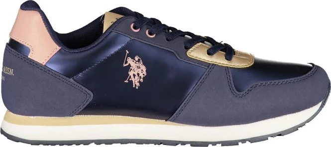Синие полиэстеровые кроссовки U.S. Polo Assn.