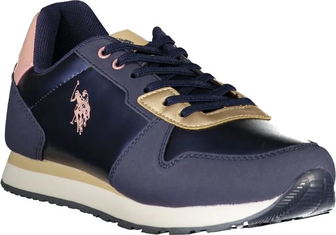 Синие полиэстеровые кроссовки U.S. Polo Assn.