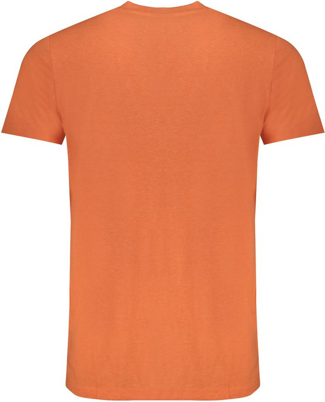 T-Shirt Geographical Norway Orange Cotton T-Shirt