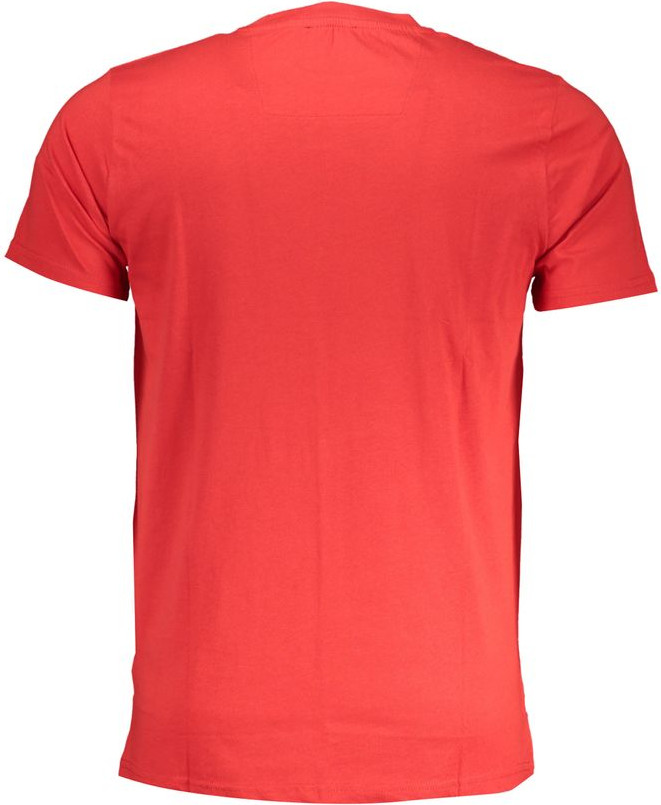 Red Cotton T-Shirt cavalli CLASS