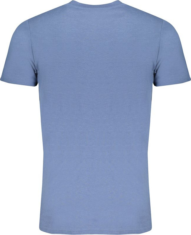 Blue Cotton T-Shirt Geographical Norway