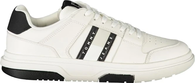 Белые мужские кроссовки Tommy Hilfiger из полиэтилена