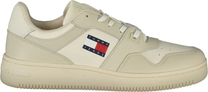 Кроссовки Tommy Hilfiger Бежевая Кожа Мужские Кроссовки