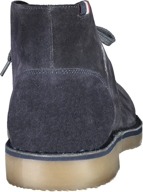 Ботинки U.S. Polo Assn. синие кожаные