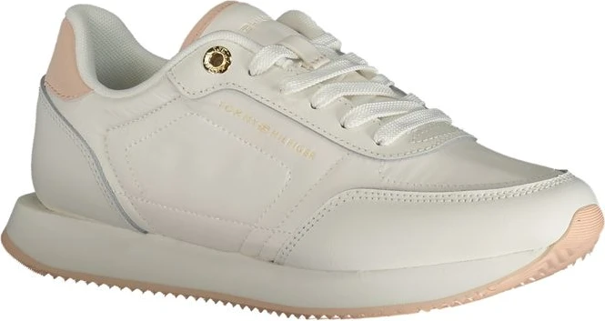 Белые кроссовки Tommy Hilfiger из полиэстера