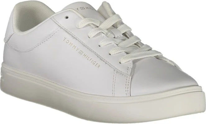 Белые женские кроссовки Tommy Hilfiger из полиэтилена