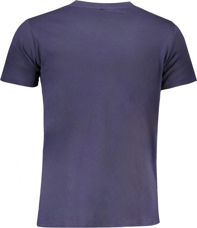 Blue Cotton T-Shirt Geographical Norway