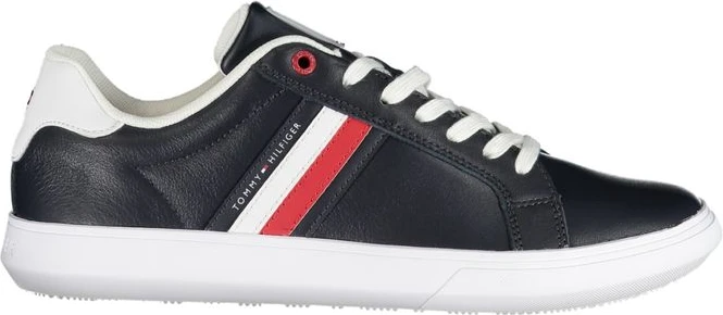 Изящные синие кроссовки Tommy Hilfiger на шнуровке
