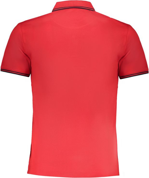 Red Cotton Polo Shirt