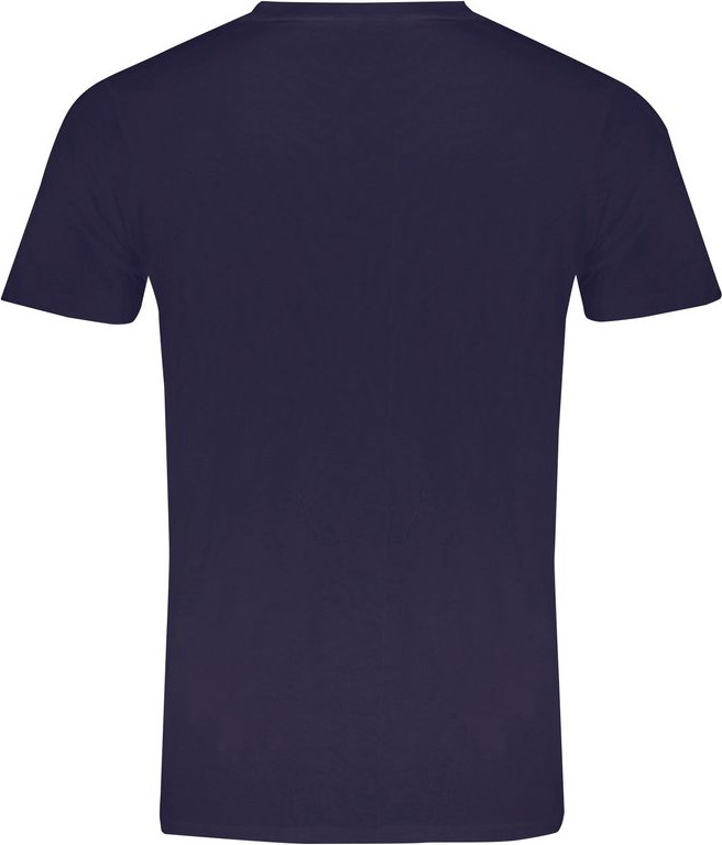 Blue Cotton T-Shirt Geographical Norway