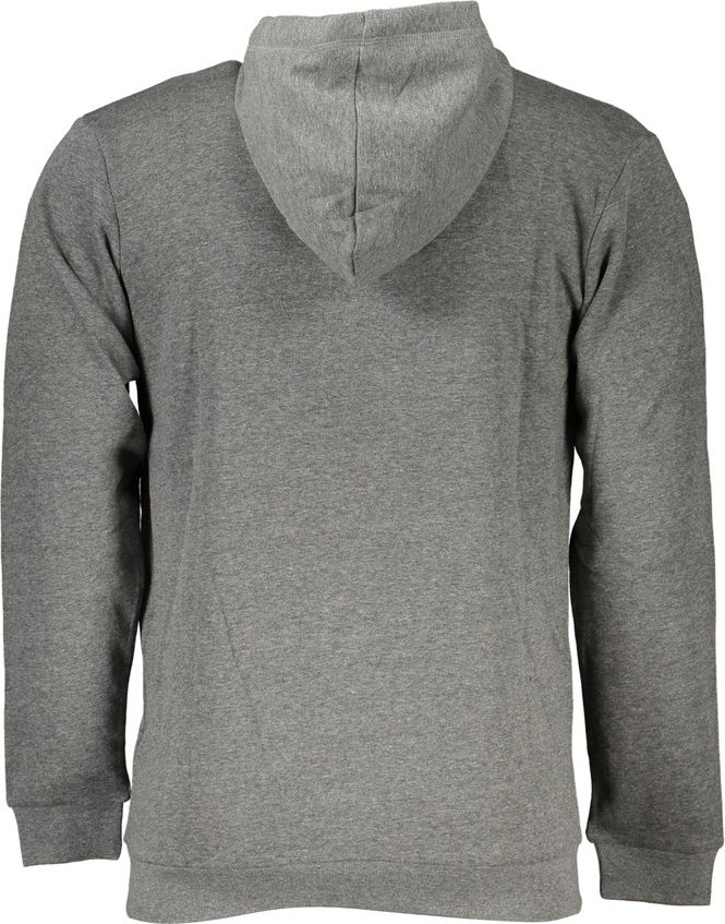 Gray Cotton Men's Hooded Sweater Sergio Tacchini