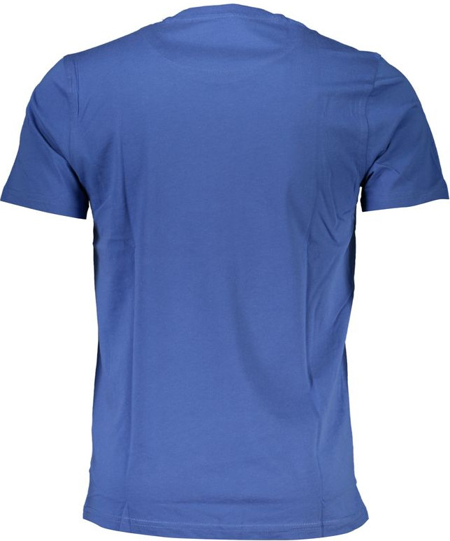 Blue Cotton T-Shirt Harmont & Blaine
