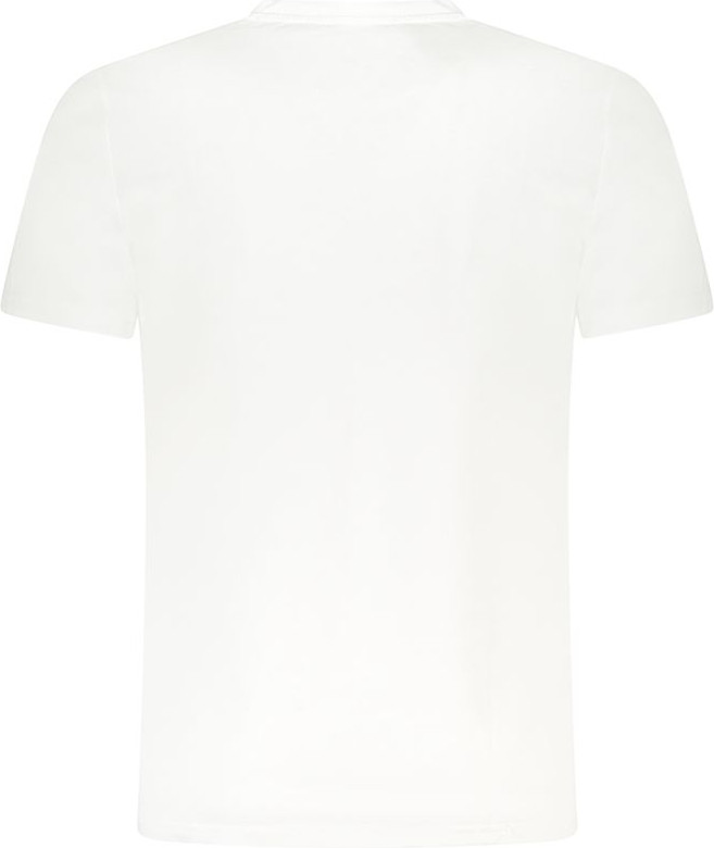 White Cotton Men T-Shirt