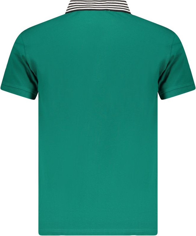 Green Cotton Polo Shirt