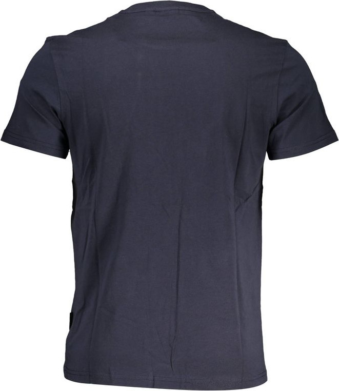 Blue Cotton T-Shirt Napapijri