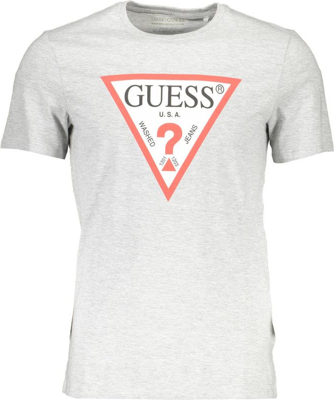 Guess Shoes Brown Cotton Men T-Shirt