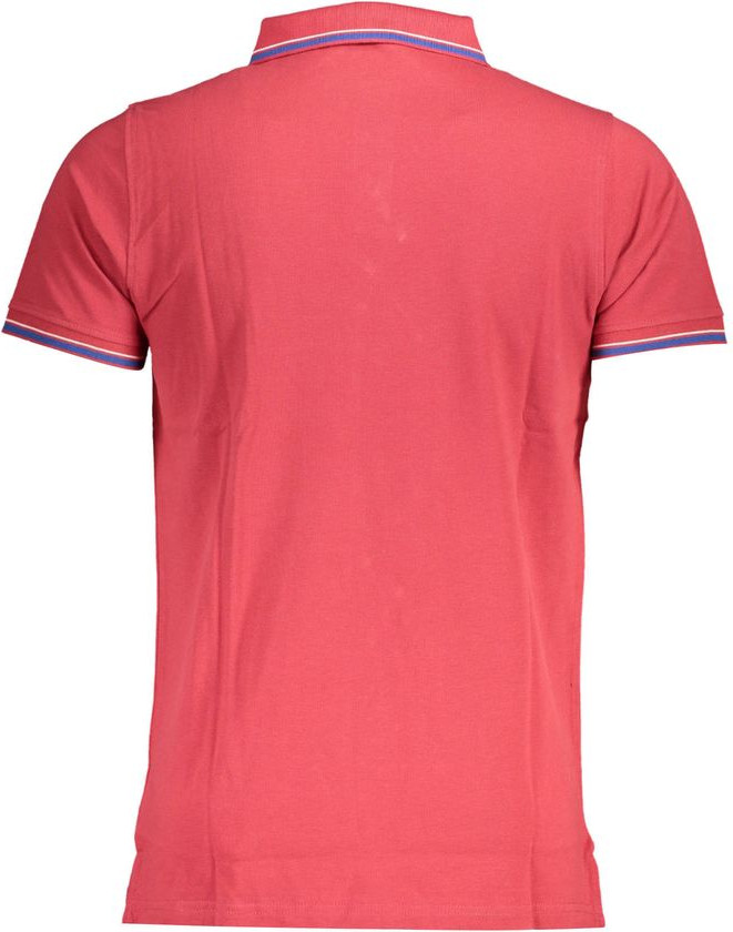 Polo Shirt Geographical Norway Red Cotton