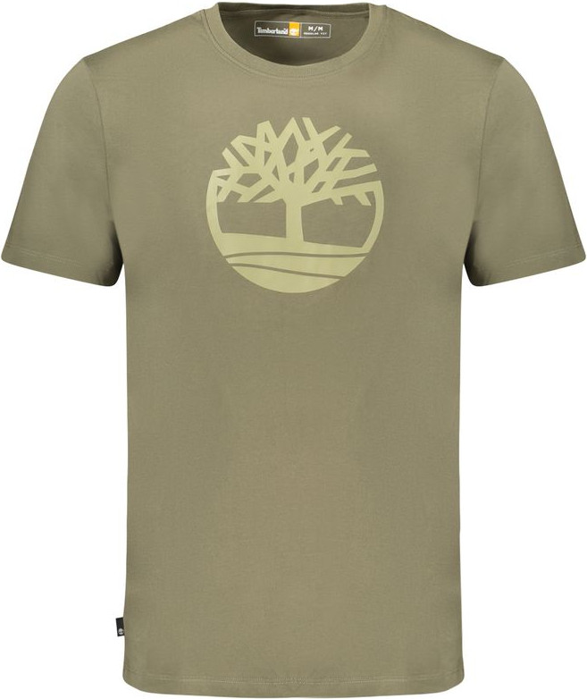 Timberland Green Cotton T-Shirt