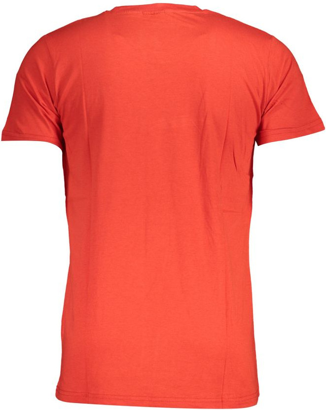 T-Shirt Geographical Norway Red Cotton