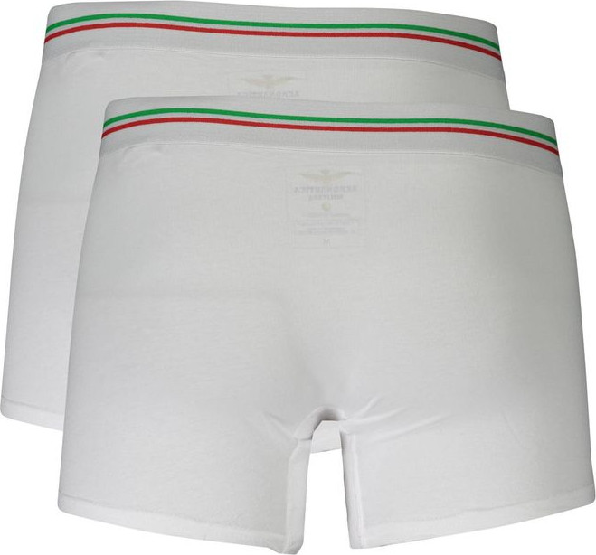 Boxer Aeronautica Militare White Cotton